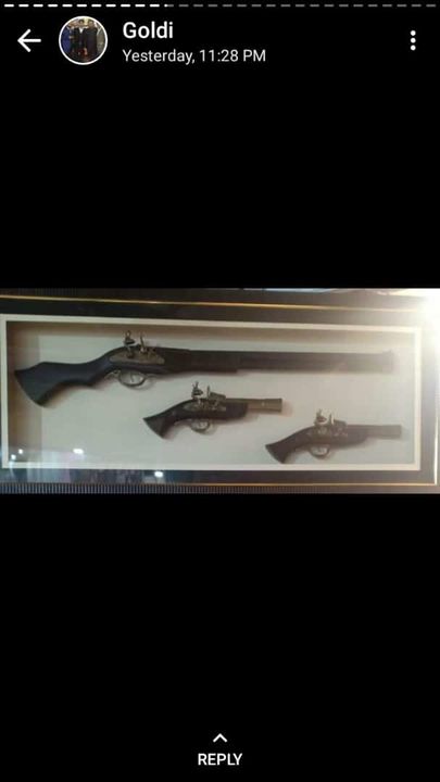 Antique gun  uploaded by Home decor .wall clock on 1/6/2022