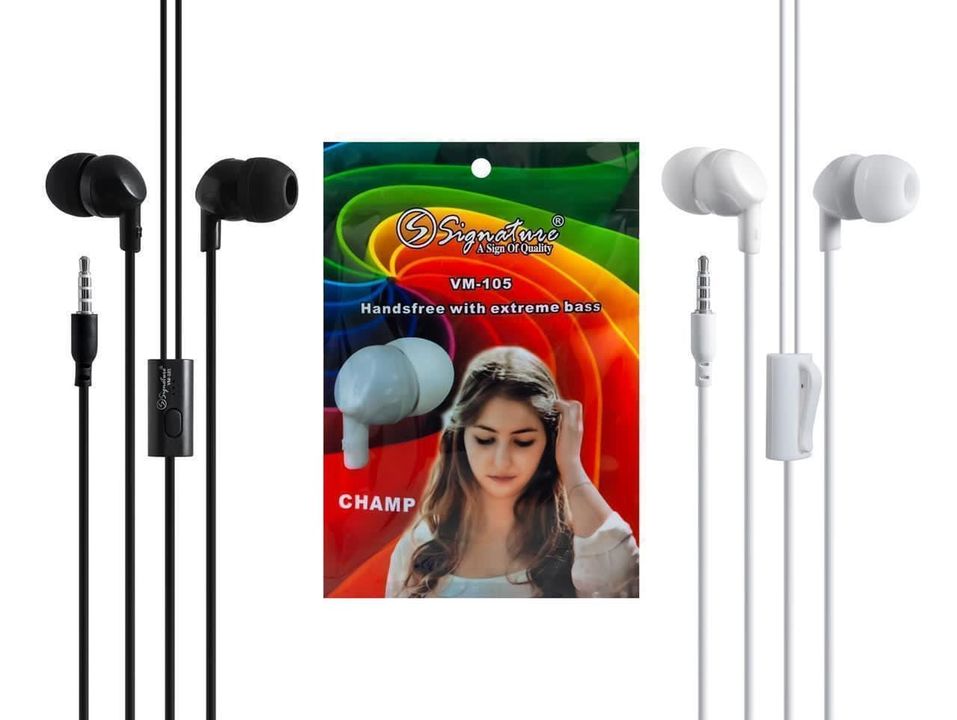 Signature earphones uploaded by Maurya Services on 5/26/2024
