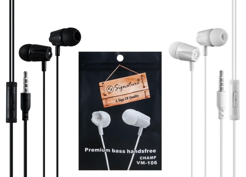Signature earphones uploaded by Maurya Services on 1/6/2022