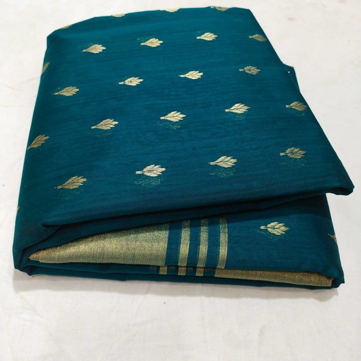 Chanderi Handloom silk saree's uploaded by business on 1/6/2022