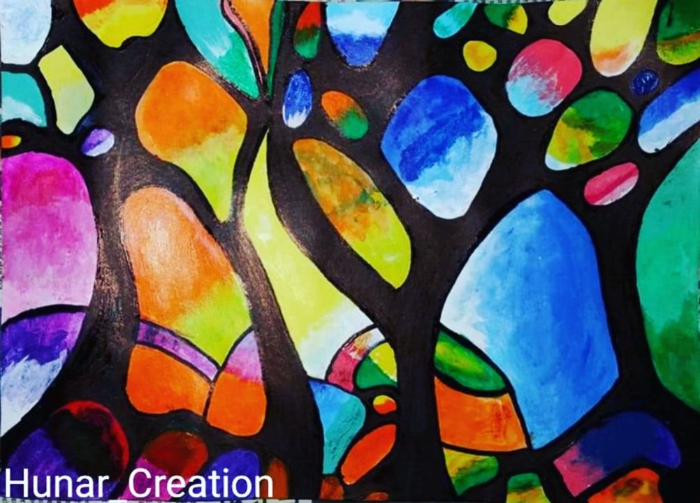 Tree Abstract Painting  uploaded by business on 1/6/2022