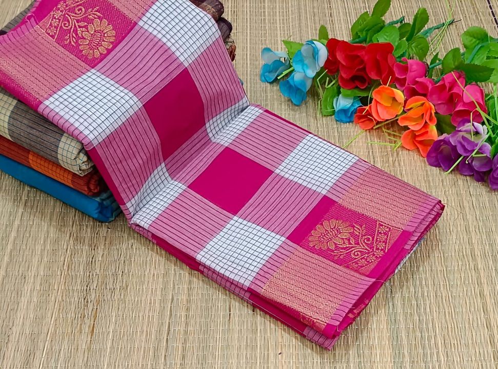 Sungudi cotton sarers uploaded by MB TEXTILES@SDM on 1/6/2022
