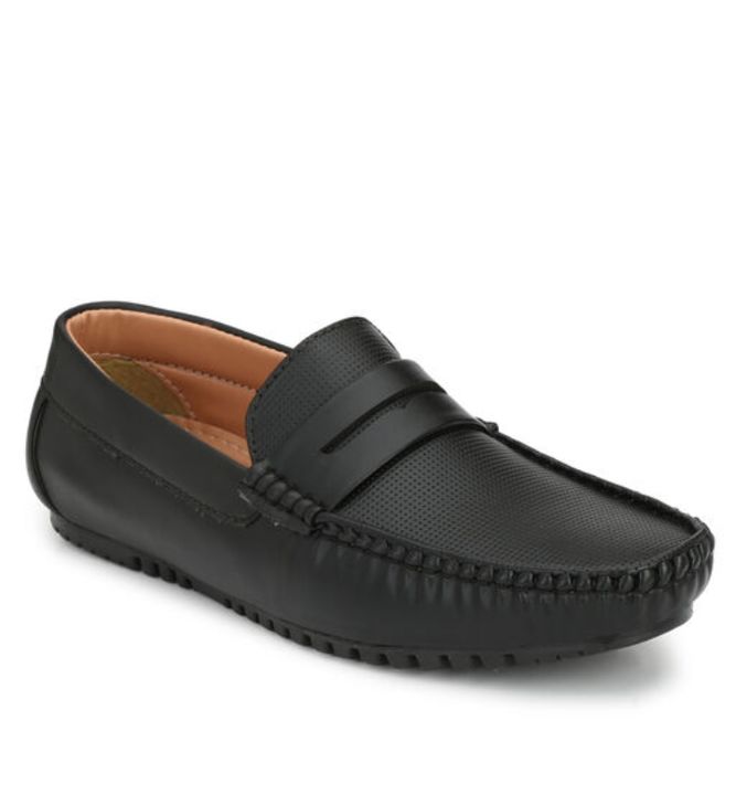 Stylish Men's Synthetic Black Loafers uploaded by business on 1/6/2022