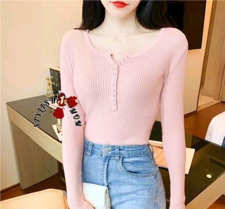 Stretchable Knitted Top uploaded by Fashion point on 1/6/2022