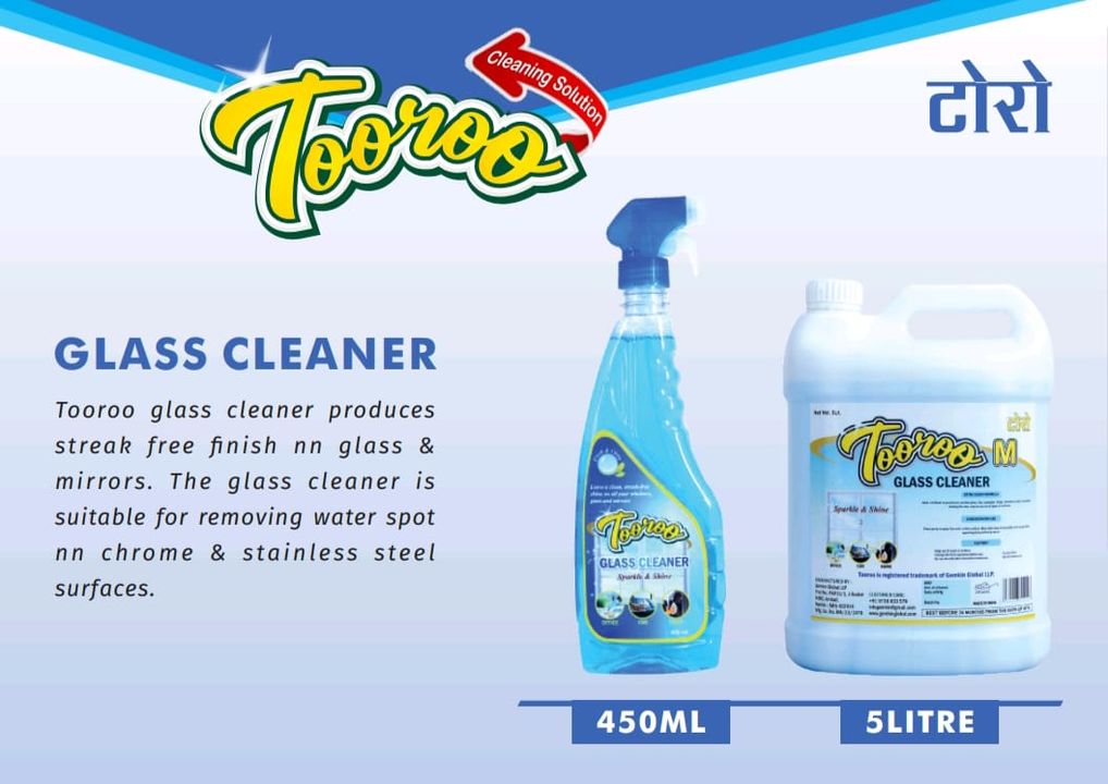 Tooroo Glass Cleaner  uploaded by business on 1/6/2022
