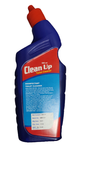 Clean up ( Toilet cleaner) uploaded by Madhumira Enterprises on 1/6/2022