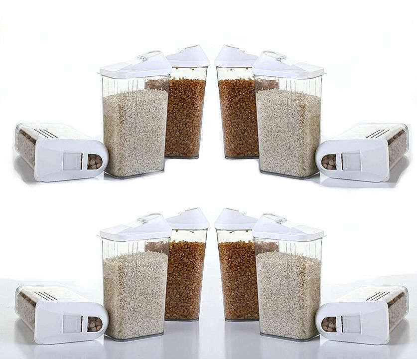 750 Ml Cereal Dispenser Easy Flow Storage Jar (Set Of 6)

 uploaded by Wholestock on 9/29/2020
