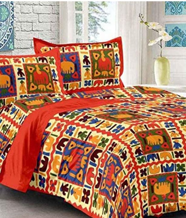 Cotton double size bedsheet  uploaded by business on 1/7/2022