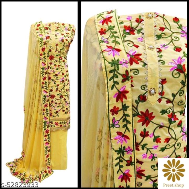 Salwar suit and dress material  uploaded by business on 1/7/2022