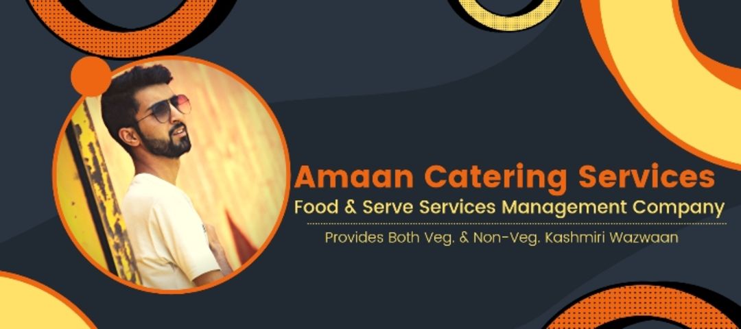 Visiting card store images of Amaan Catering Services