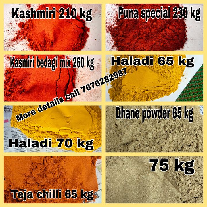 Kasmiri bedagi mix chilli powder uploaded by business on 1/7/2022
