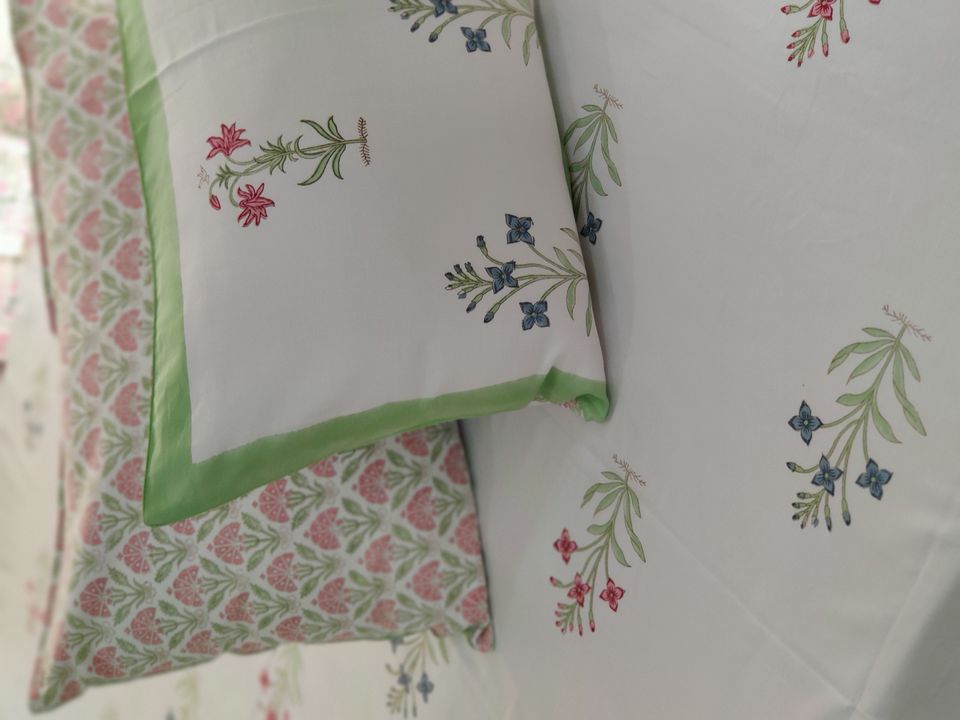 Cotton Bedsheets block print  uploaded by business on 1/7/2022
