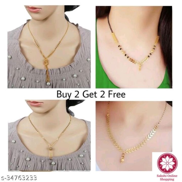 Post image 4COMBO Necklace Base Metal: AlloyPlating: 1Gram GoldStone Type: American DiamondSizing: AdjustableType: NecklaceMultipack: 4Sizes:It has 4 piece of necklaceDm fast limited stock 7756934474