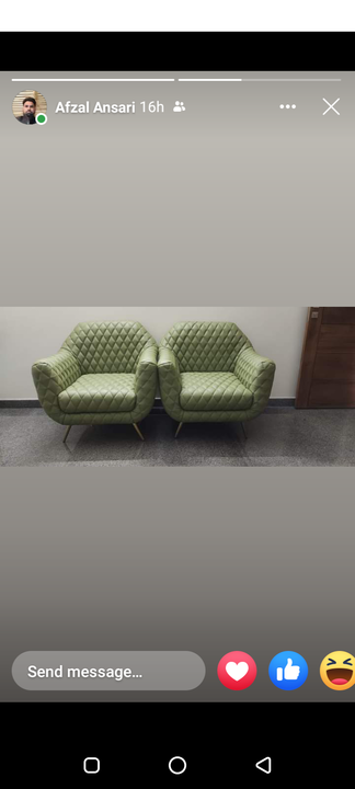 Single seater sofa uploaded by business on 1/7/2022
