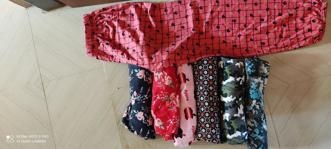 Ladies pyjama harem pant uploaded by Garmento manufacturer on 1/7/2022