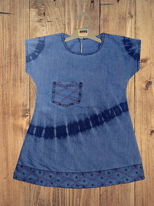 Denim tunic... uploaded by business on 9/29/2020