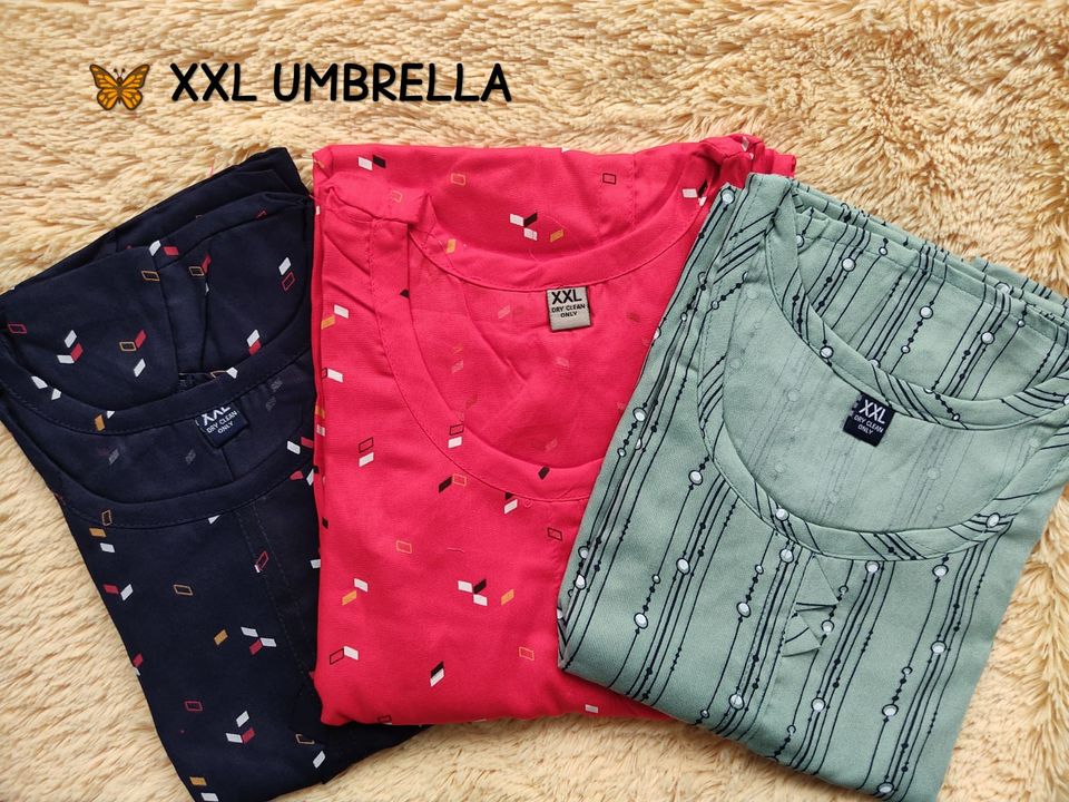 XXL KURTIS COMBO OF 3 uploaded by business on 1/7/2022
