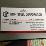 Business logo of Nitin steel corporation