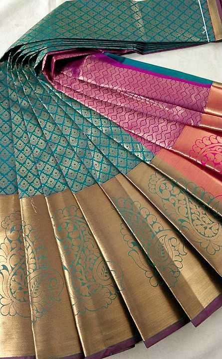 Semi silk sarees  uploaded by Barbies Collection  on 6/8/2020