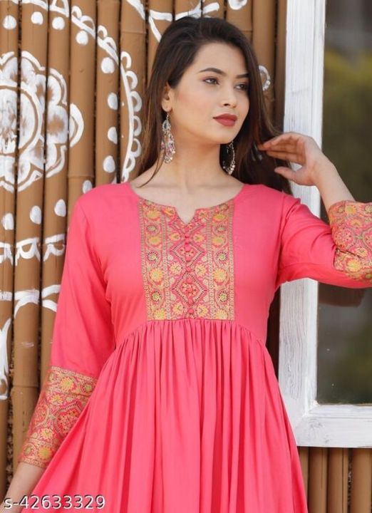 Catalog Name:*Aagam Graceful Kurtis* uploaded by Tahim women and girls fashion point on 1/7/2022
