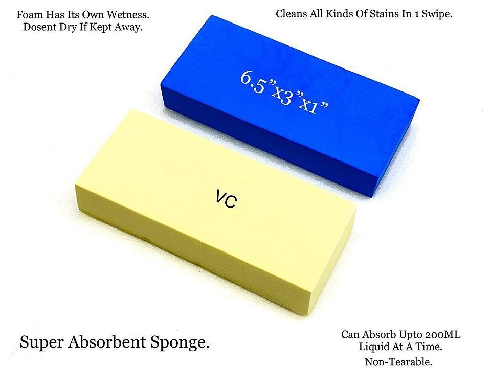 Super Absorbent Sponge.! Best Quality Non-Tearable! Cleans All Kinds uploaded by Yasin Salles  on 6/8/2020