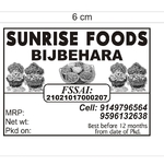 Business logo of Sunrise foods Bijbehara