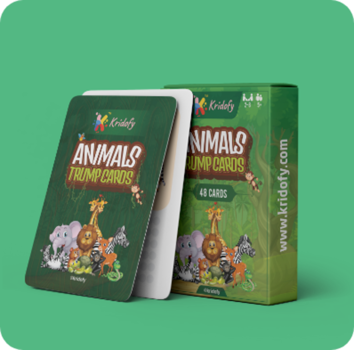 Kridofy Animals Trump Cards uploaded by Kridofy Games Private Limited on 1/7/2022