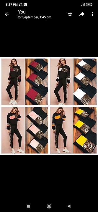 TIGER PATCH COLLECTION
*AT PRESENT FULL STOCK*

🛍 
*SKIN FIT TRACKSUIT*
FABRIC - COTTON RIB 
For gy uploaded by business on 9/29/2020