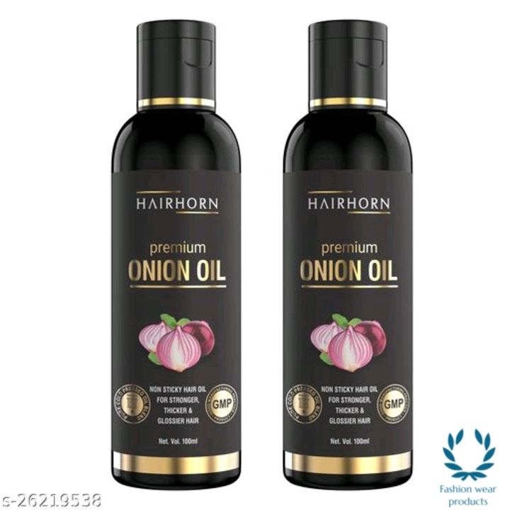 Post image Hellarii Onion Oil for Hair Regrowth &amp; Hair Fall Control Hair Oil (pack of 2)Hellarii Onion Oil for Hair Regrowth &amp; Hair Fall Control Hair Oil?(pack of 2)Country of Origin: India