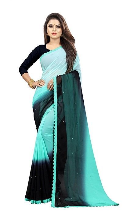 Self design gorget saree new Bollywood design uploaded by Khodal fashion on 9/29/2020