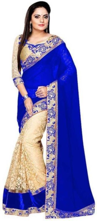 Bride brand Printed Daily Wear Georgette, Net Saree

Color: Blue, Coffy, Pink, Red

Style: Regular S uploaded by Amaush Kumar on 1/7/2022