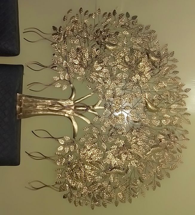 Small leaf metal tree uploaded by A.s. Handicrafts on 1/7/2022