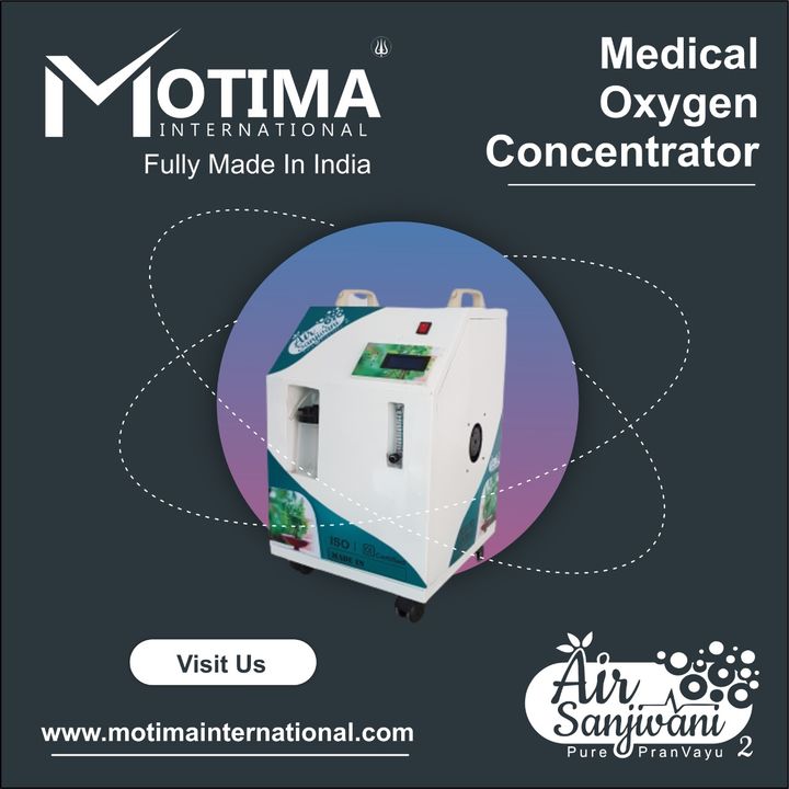 Oxygen concetrator uploaded by Motima International pvt.ltd on 1/8/2022