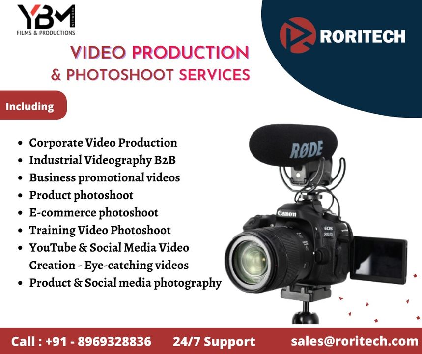 VIDEO PRODUCTION & PHOTOSHOOT SERVICES uploaded by business on 1/8/2022