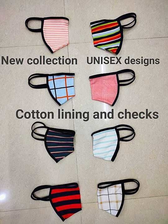 Unisex mask 100% cotton uploaded by Sakshi fashions on 6/8/2020