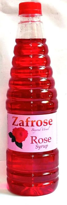 Rose Sharbat Syrup uploaded by Zafrose Food Products on 1/8/2022