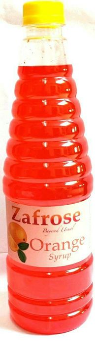 Orange Sharbat Syrup uploaded by Zafrose Food Products on 1/8/2022