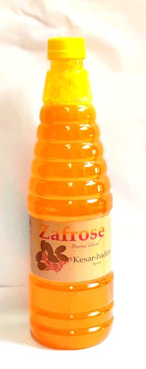 Kesar Badam Sharbat Syrup uploaded by Zafrose Food Products on 1/8/2022
