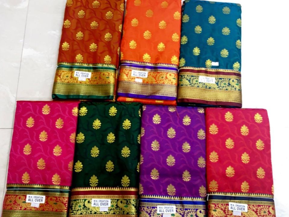 Post image We are Banarasi silk saree Distributor.