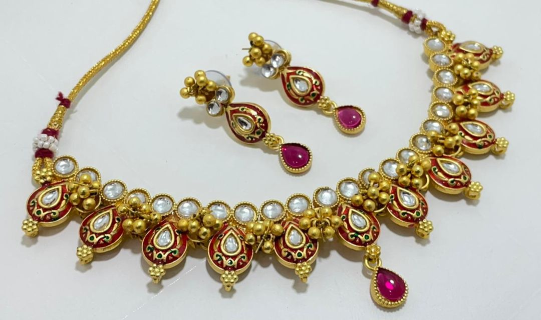 High Quality Gold Plated Jewellery Set only uploaded by business on 1/8/2022