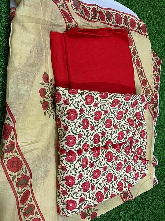 *Beautiful Heavy Rayon ed2 Printed with gold lace work kurti with printed pant with 2.10  dut uploaded by business on 9/29/2020