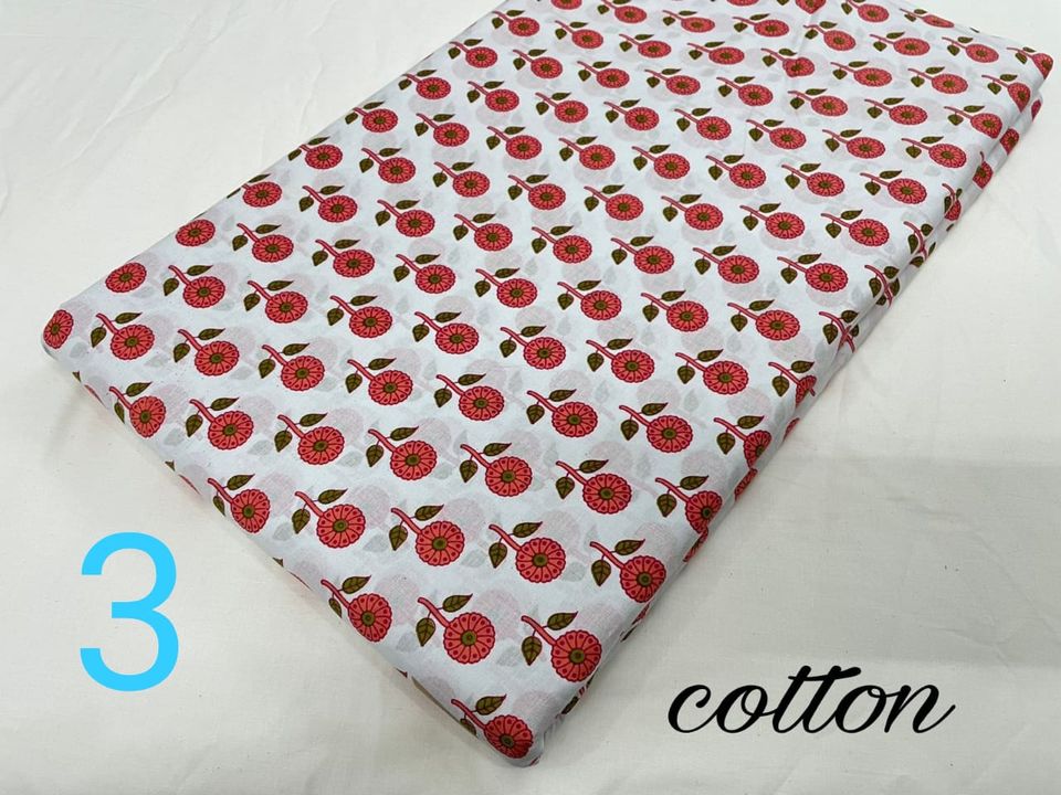 Cotton printed fabric uploaded by business on 1/8/2022