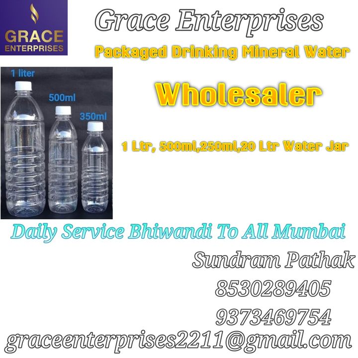 Mineral Water Bottle and Jar  uploaded by Grace Of Glory Ministry Trust (Grace Enterprises) on 1/8/2022