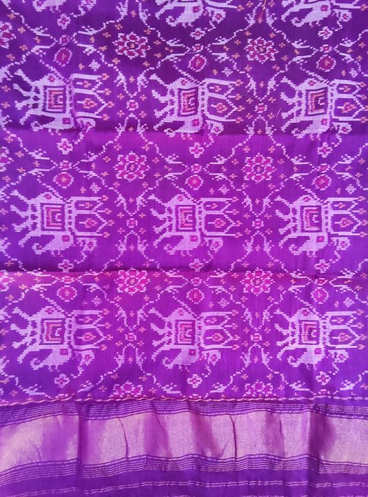 Patola shawl uploaded by Dipak patola art on 1/8/2022