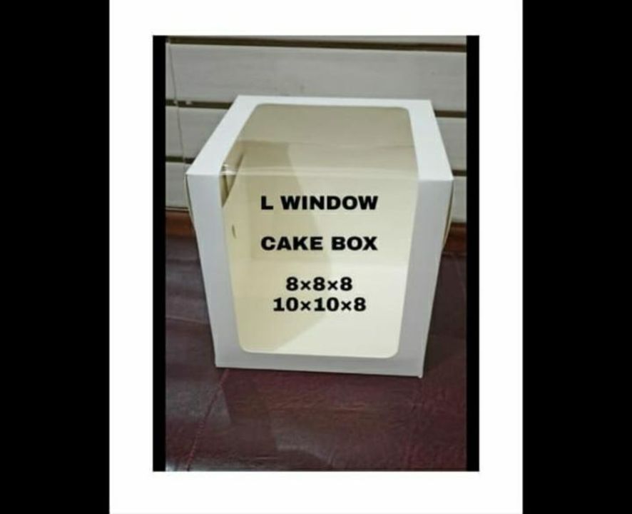 L window cake box uploaded by business on 1/8/2022