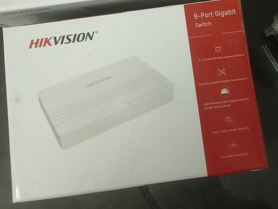 Hikvision gigabyte  switch  uploaded by Srps enterprises on 1/8/2022