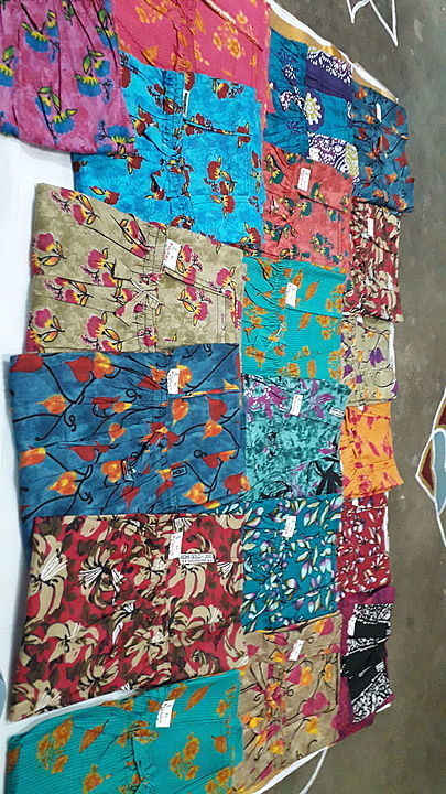 Nighty  XL  collection  nice material  6 to 1years  grantee export  material  uploaded by Clothing Fancysarees Nighty,Inskirt on 9/29/2020