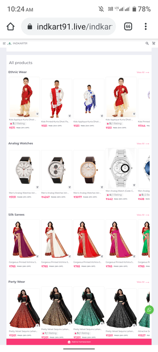 Post image Hi indkart91,
I need assistance for ordering on your online store. Are you free to chat now?
https://www.indkart91.live/ 100% स्वदेशी ई-कॉमर्स वेबसाइट लॉन्च की आप अपनी जरूरत का उत्पाद खरीदे