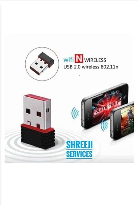 Post image Usb wifi dongle plug &amp; play 
At. Altaf Mobile Shop.Hingoli 
Only 319/-
Cont:7720 075 075