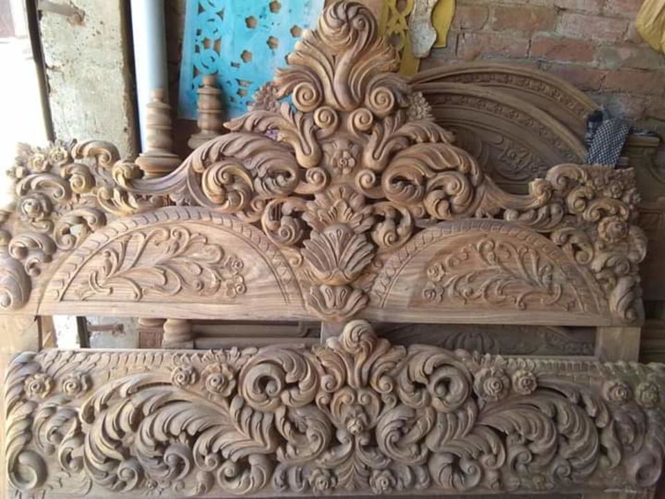 Bed uploaded by Hasan handicrafts on 1/8/2022